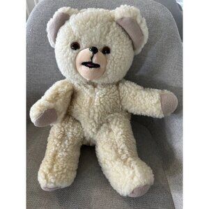 Vintage Snuggle Bear 14 inch Plush Toy 1993 Lever Brothers Hand Puppet Teddy